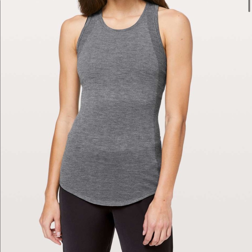 Lululemon aerial silk tank top size 4 nwt